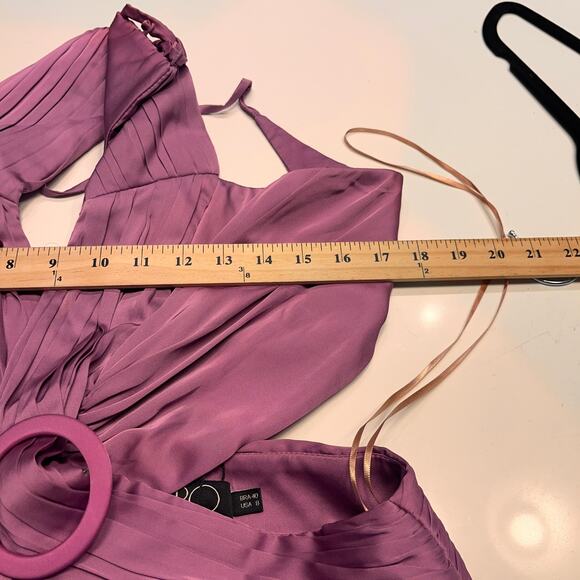 NWT PatBO Orchid Sleeveless Cut Out Maxi Dress Size 8 - Picture 10 of 11